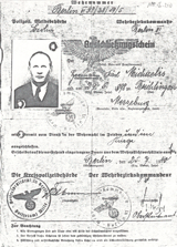 Ausschließungsschein für Hermann Michaelis