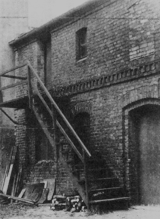 Der „Heuboden“ beim Lokal Demuth